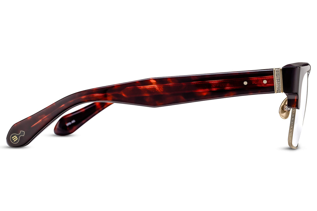 Matsuda - M2071 Eyeglasses Dark Tortoise - Antique Gold