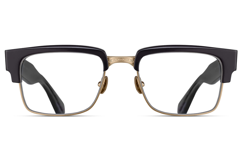 Matsuda - M2071 Eyeglasses Matte Black - Brushed Gold