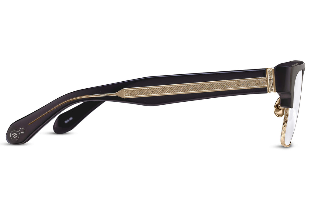 Matsuda - M2071 Eyeglasses Matte Black - Brushed Gold
