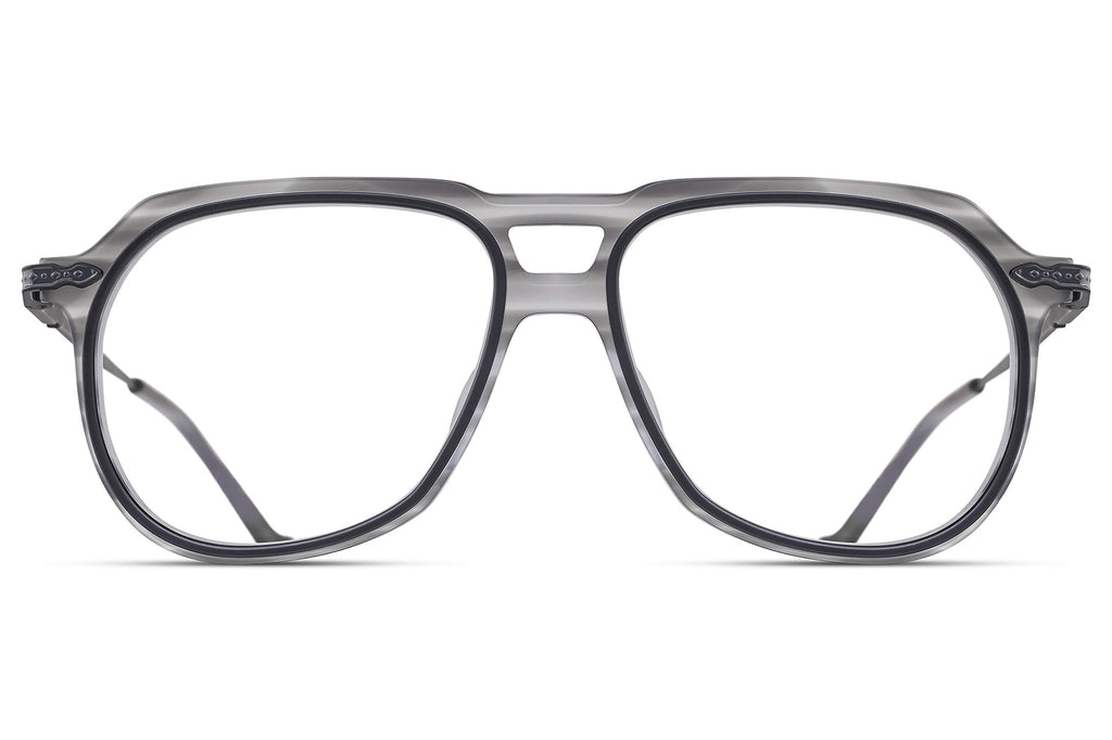 Matsuda - M2073 Eyeglasses Matte Grey Stone - Matte Black