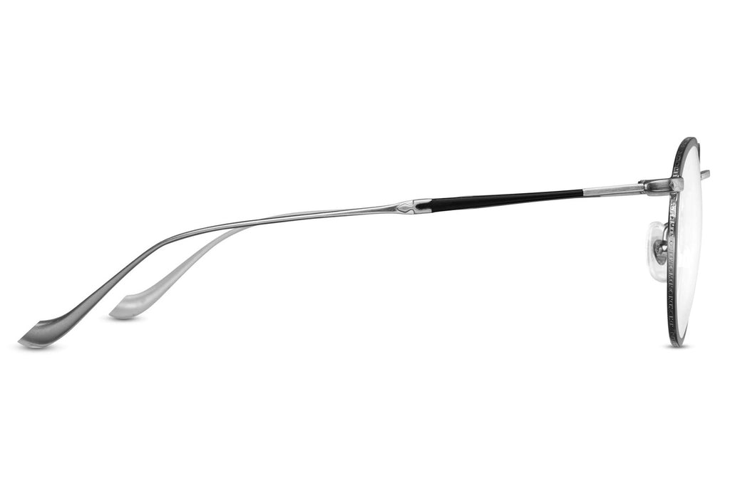 Matsuda - M3058 Eyeglasses Brushed Silver - Matte Black