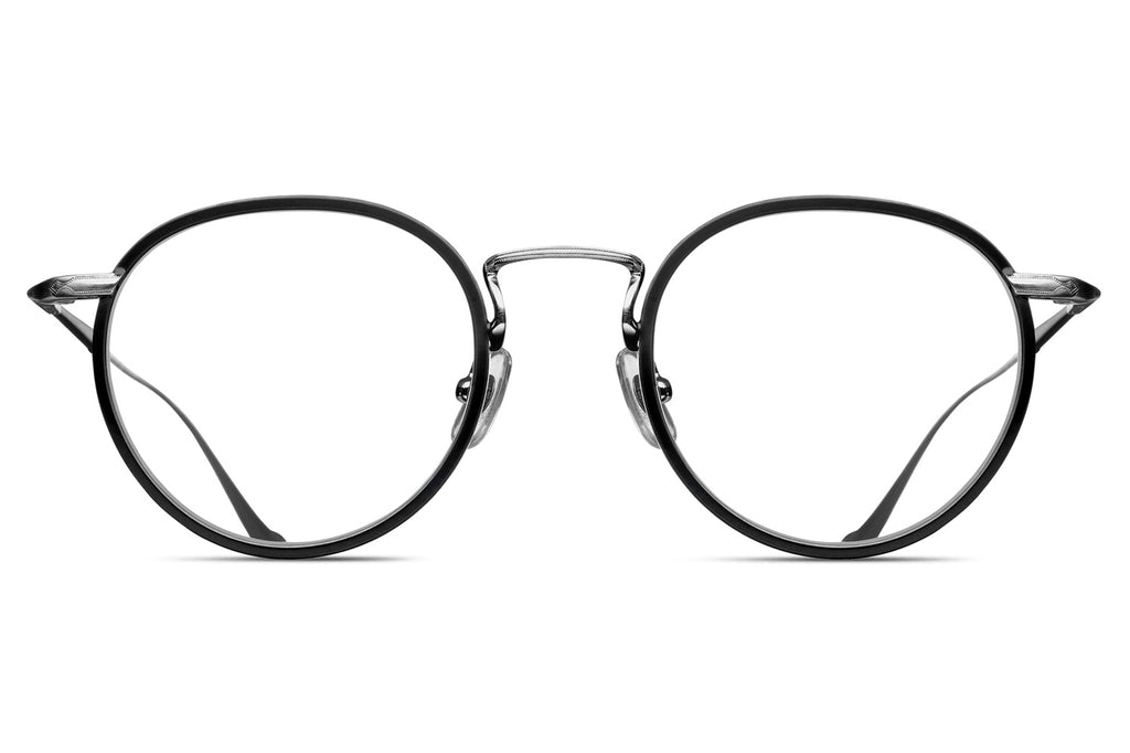 Matsuda - M3058 Eyeglasses Brushed Silver - Matte Black