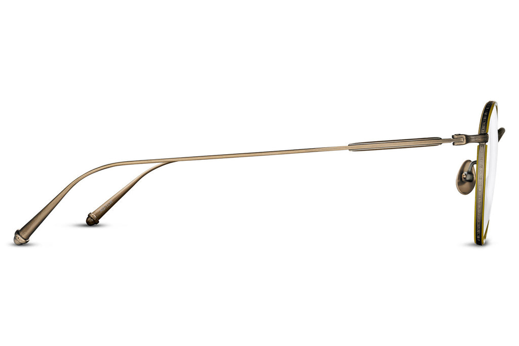Matsuda - M3085 Eyeglasses Antique Gold - Yellow