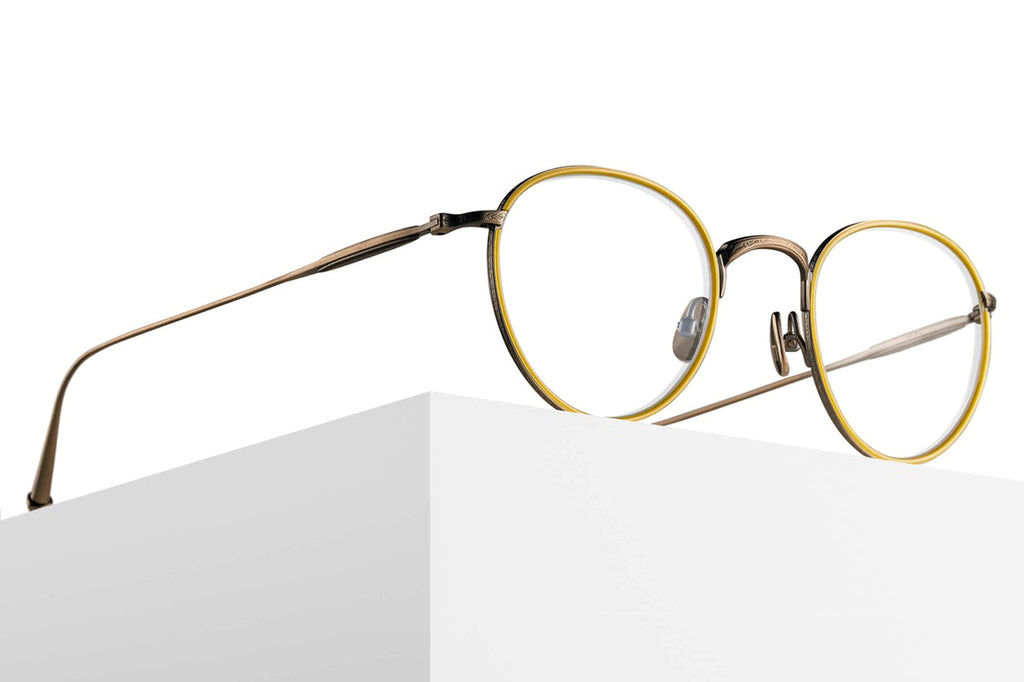 Matsuda - M3085 Eyeglasses Antique Gold - Yellow