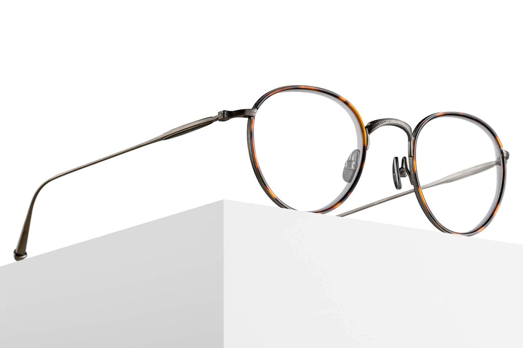 Matsuda - M3085 Eyeglasses Antique Silver - Tortoise