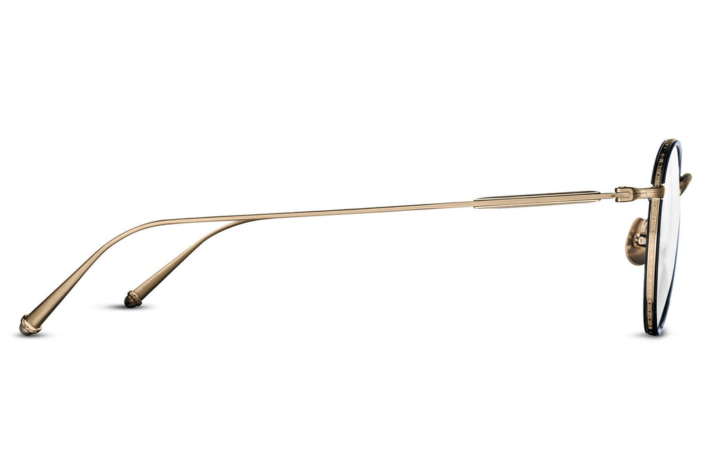 Matsuda - M3085 Eyeglasses Brushed Gold - Navy