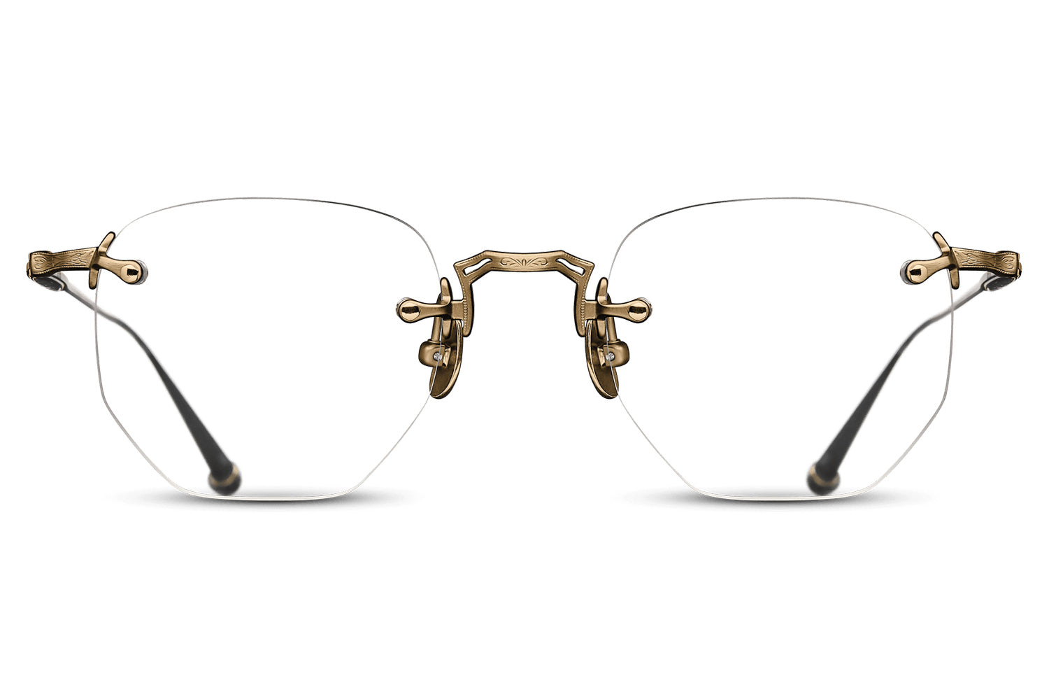 マツダM3104-Aチタンフレーム ブルーサングラス Matsuda - M3104-A Sunglasses | Specs Collective