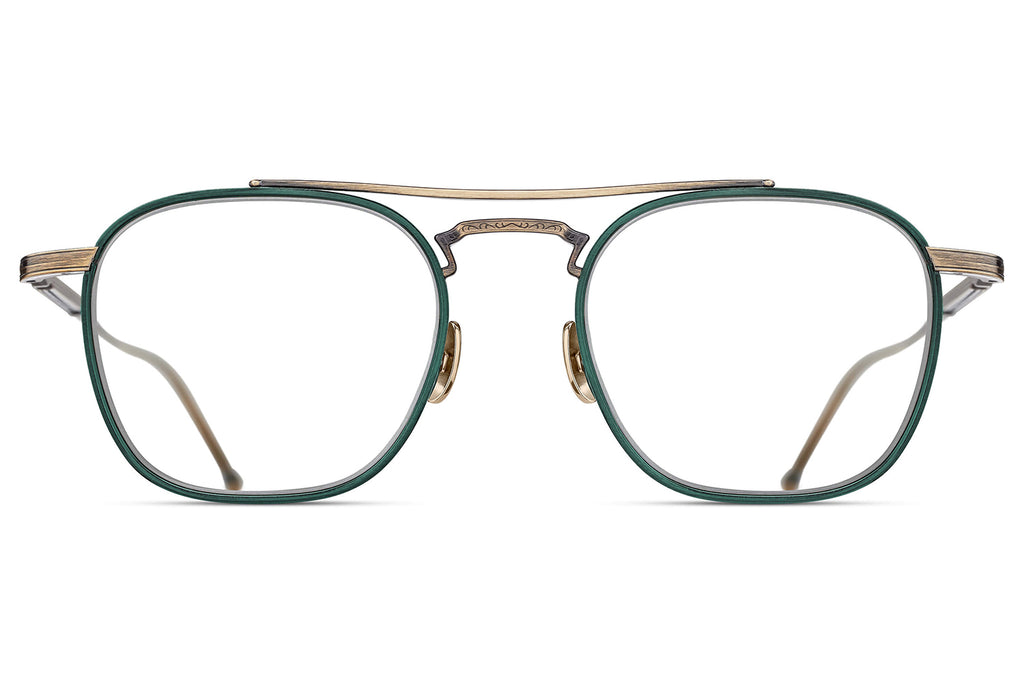 Matsuda - M3157 Eyeglasses Antique Gold - Bottle Green