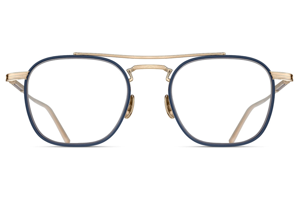 Matsuda - M3157 Eyeglasses Brushed Gold - Navy