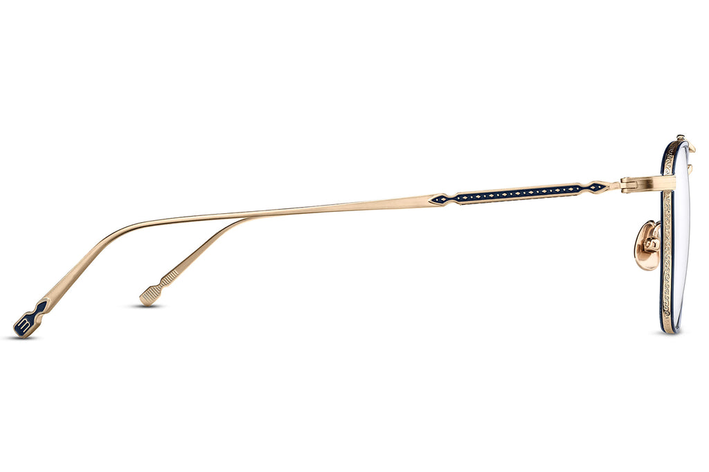 Matsuda - M3157 Eyeglasses Brushed Gold - Navy
