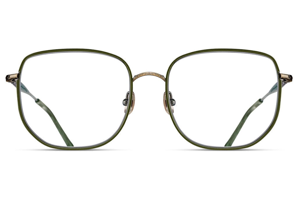 Matsuda - M3158 Eyeglasses Antique Gold - Bottle Green