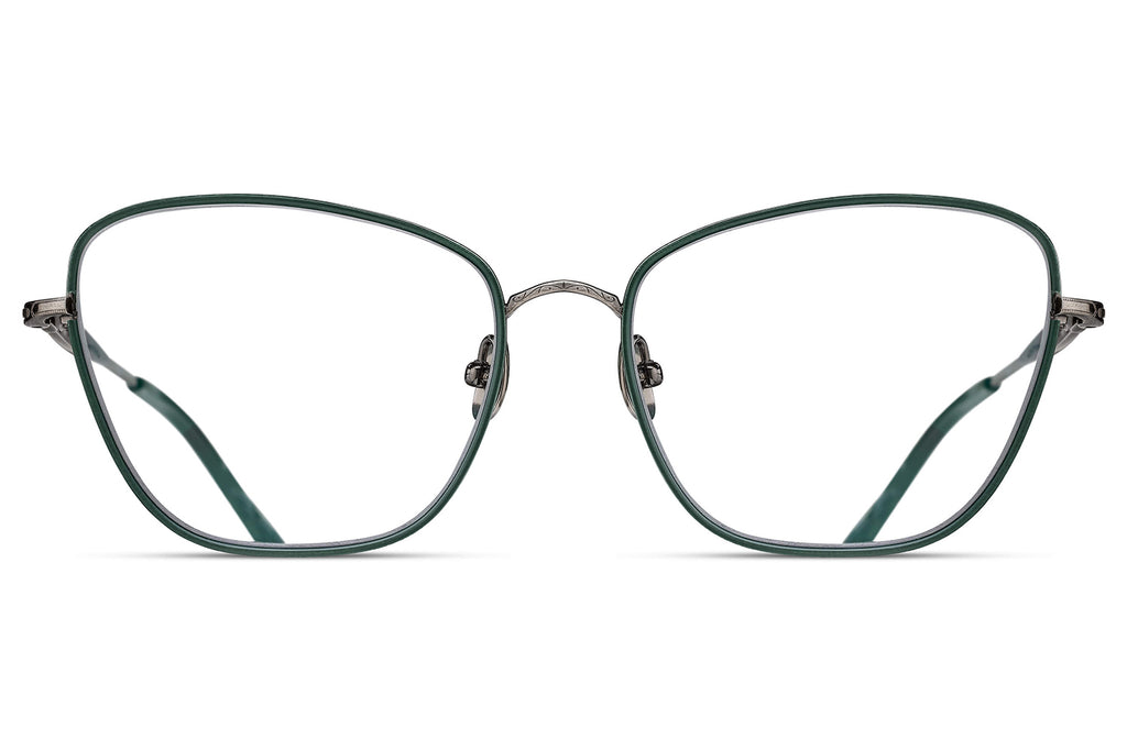 Matsuda - M3159 Eyeglasses Antique Silver - Matte Bottle Green
