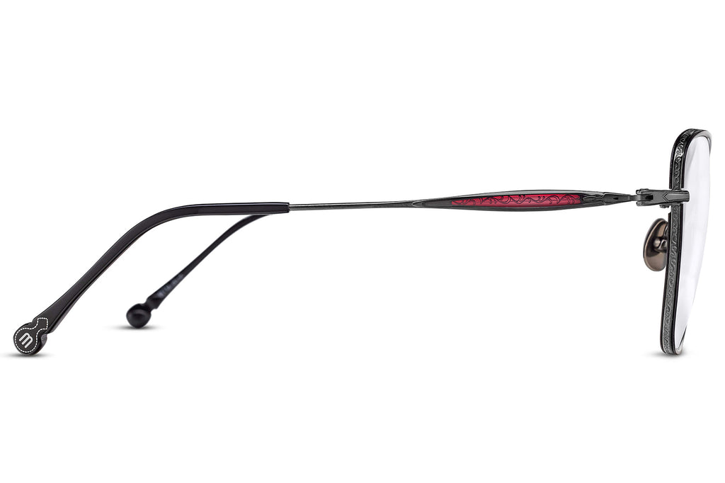Matsuda - M3159 Eyeglasses Ruthenium - Black