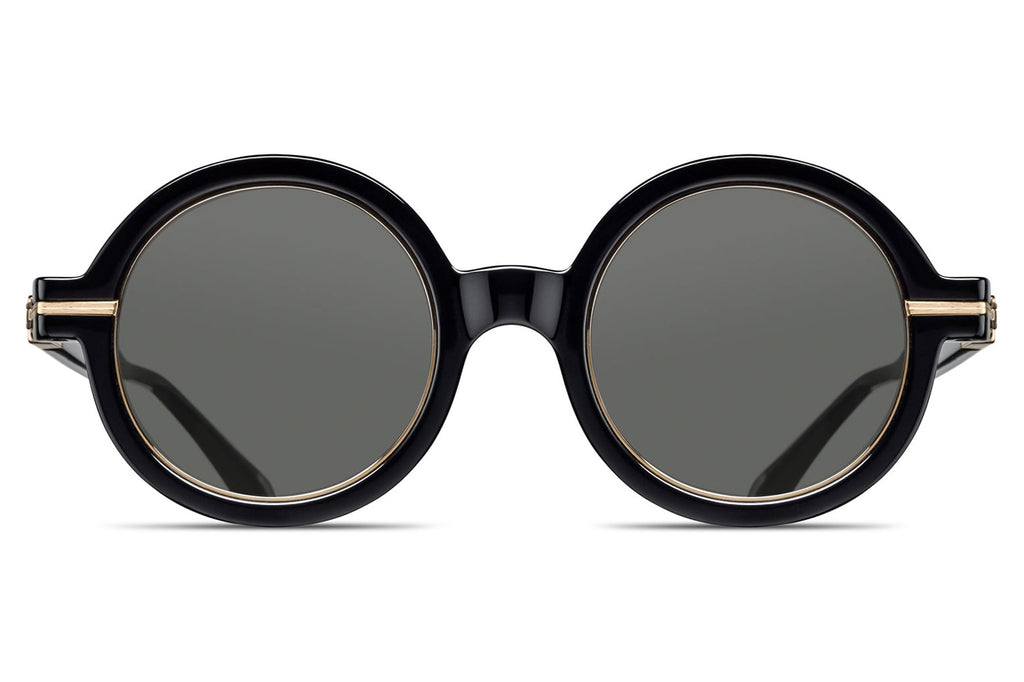 Matsuda - M2059 Sunglasses Black - Brushed Gold