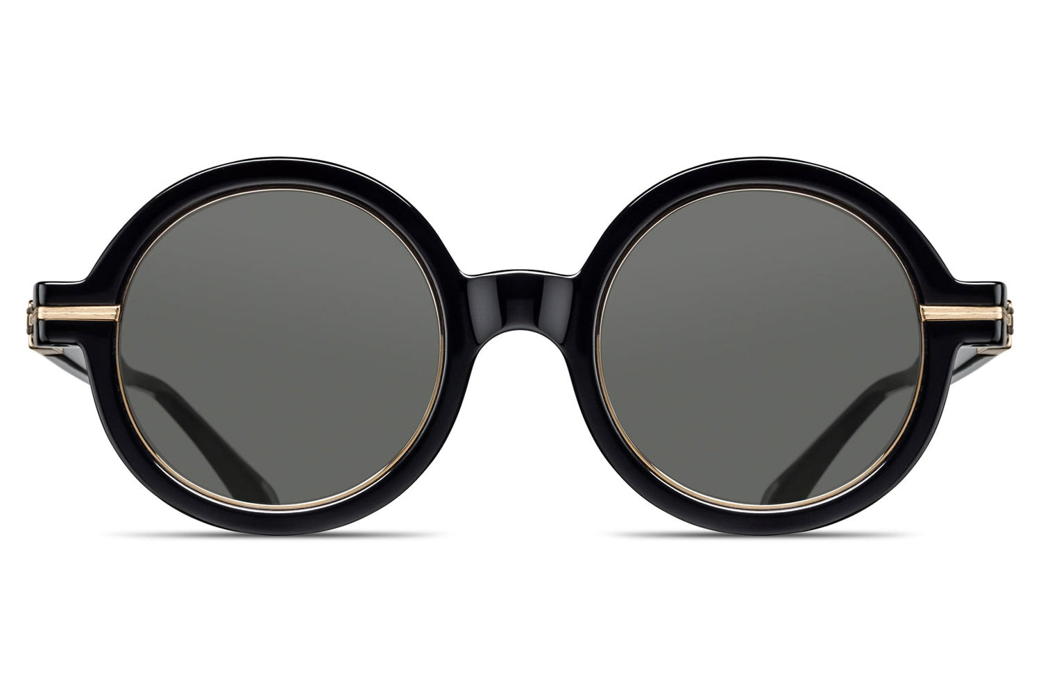Matsuda® - M2059 | Round Acetate Titanium Sunglasses