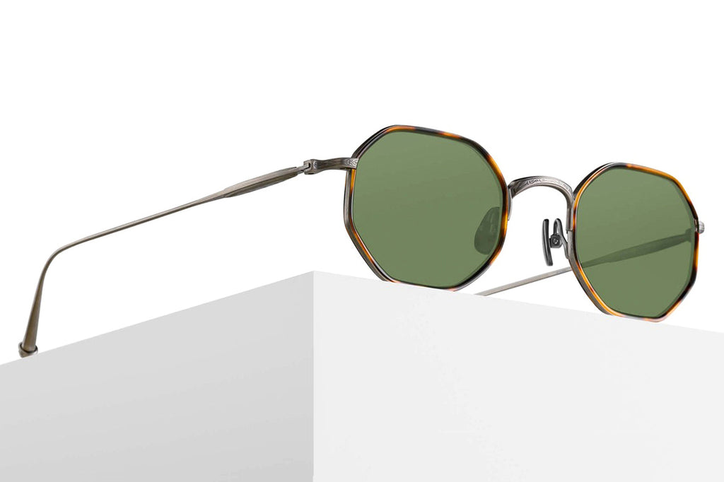 Matsuda - M3086-I Sunglasses Antique Silver - Tortoise