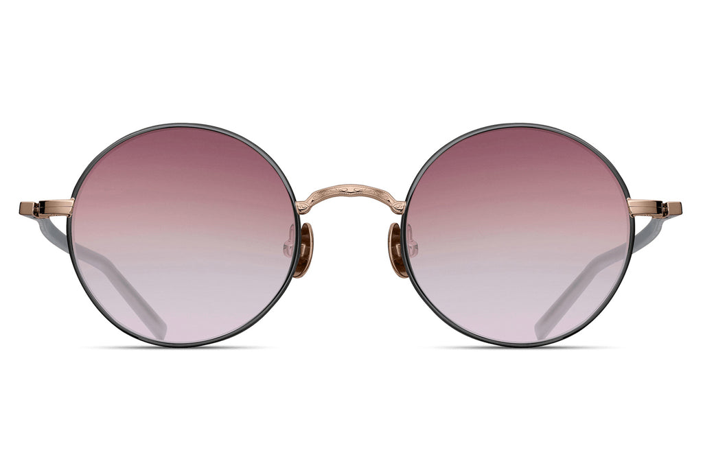 Matsuda - M3087 Sunglasses Rose Gold - Matte Black