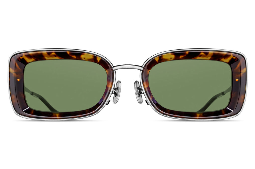 Matsuda - M3124 Sunglasses Tokyo Tortoise - Brushed Silver