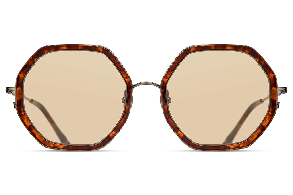 Matsuda - M3162 Sunglasses Antique Gold - Dark Tortoise