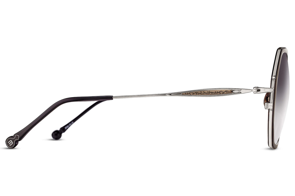 Matsuda - M3162 Sunglasses Palladium White - Black