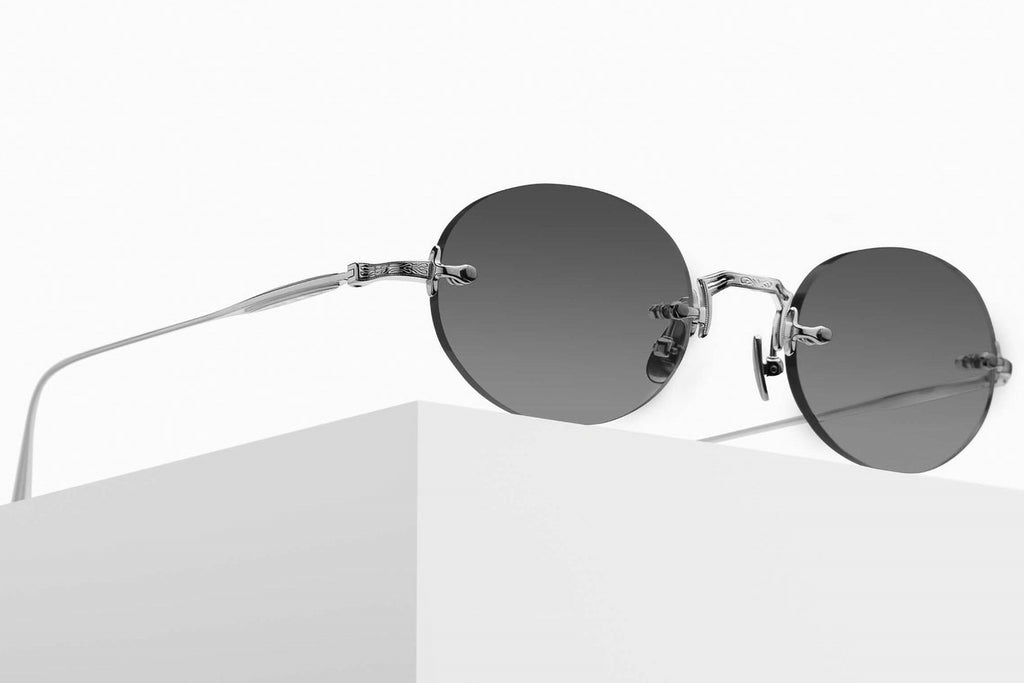 Matsuda - M5002 Sunglasses Palladium White with Grey Lenses