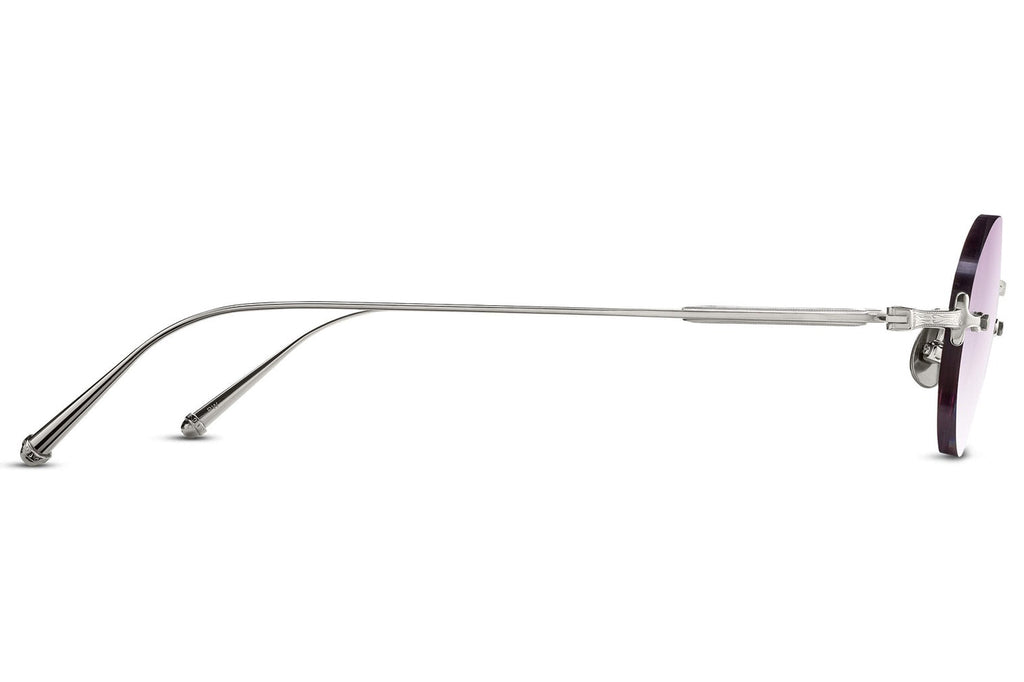 Matsuda - M5002 Sunglasses Palladium White with Café Violet Gradient Lenses