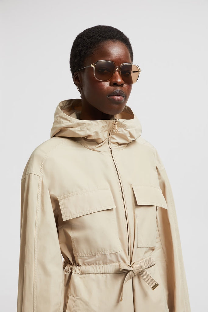 Moncler Lunettes® - Cylin (ME6010) Sunglasses Transparent Shiny Butter