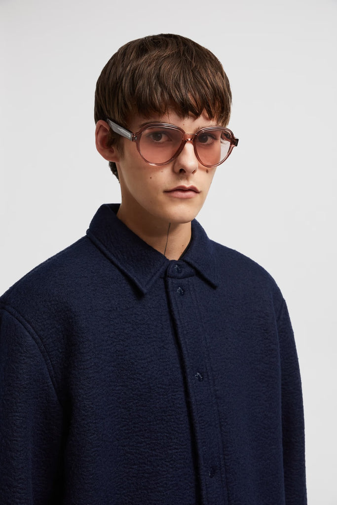 Moncler Lunettes® - Swanspan (ME6005F) Sunglasses Transparent Pink