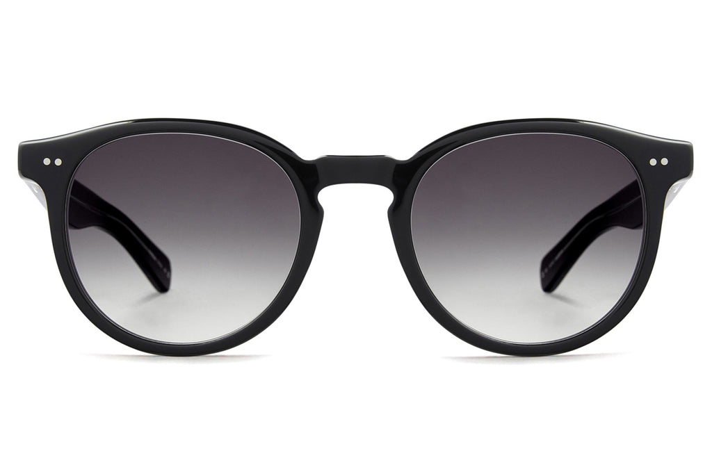 Garrett Leight -Morningside X Sunglasses Black with Waning Moon Gradient Lenses
