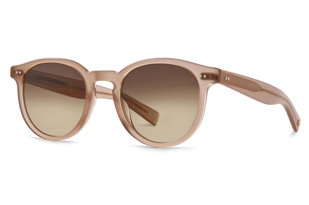 Garrett Leight -Morningside X Sunglasses Rose Quartz with California Dream Gradient Lenses