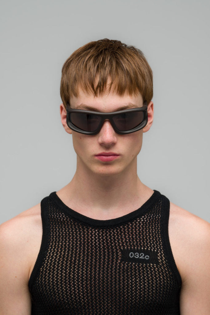 MYKITA - Marfa Sunglasses MD1 - Pitch Black with Dark Grey Solid Lenses