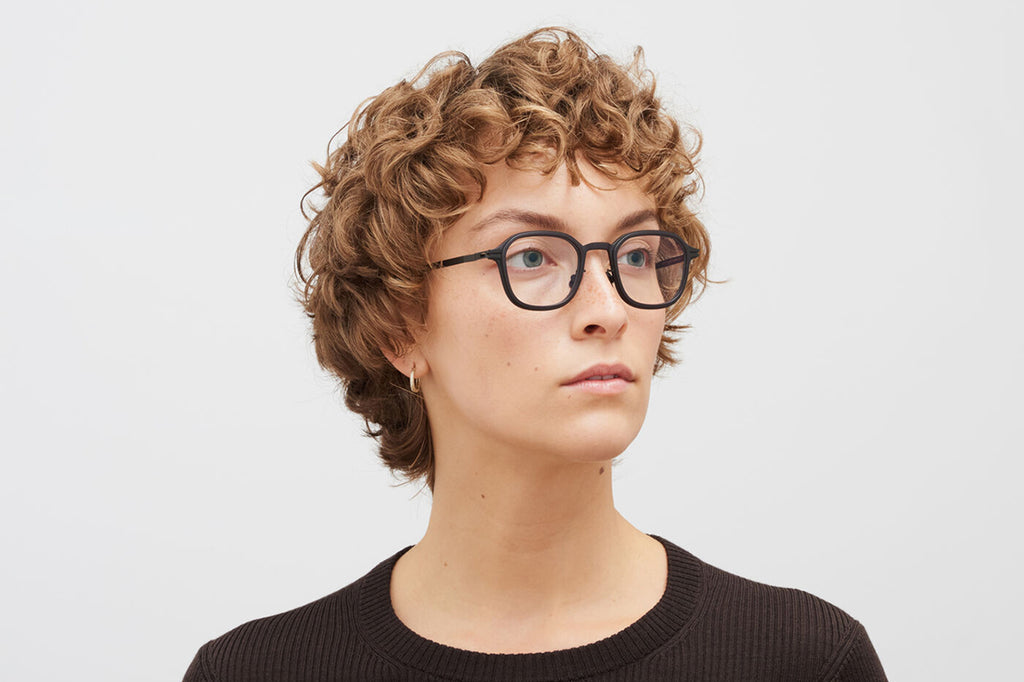 MYKITA Mylon - Fir Eyeglasses MH6 - Pitch Black/Black