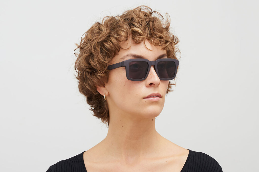 MYKITA - Neven Sunglasses MD35 - Slate Grey with Cool Grey Solid Lenses
