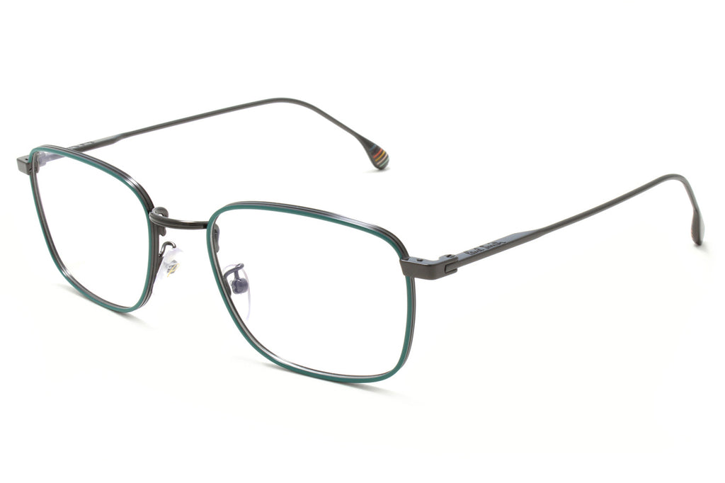 Paul Smith - Garrick Eyeglasses Shiny Gun Metal/Shiny Green