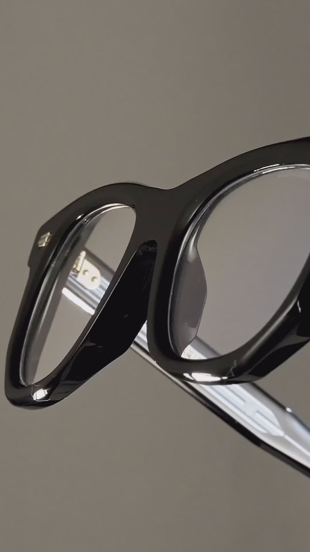 Cutler and Gross 0859 B Black Acetate Oversized Glasses Frame Cutler & Gross thick-frame Glasses | Black | FARFETCH main image 2