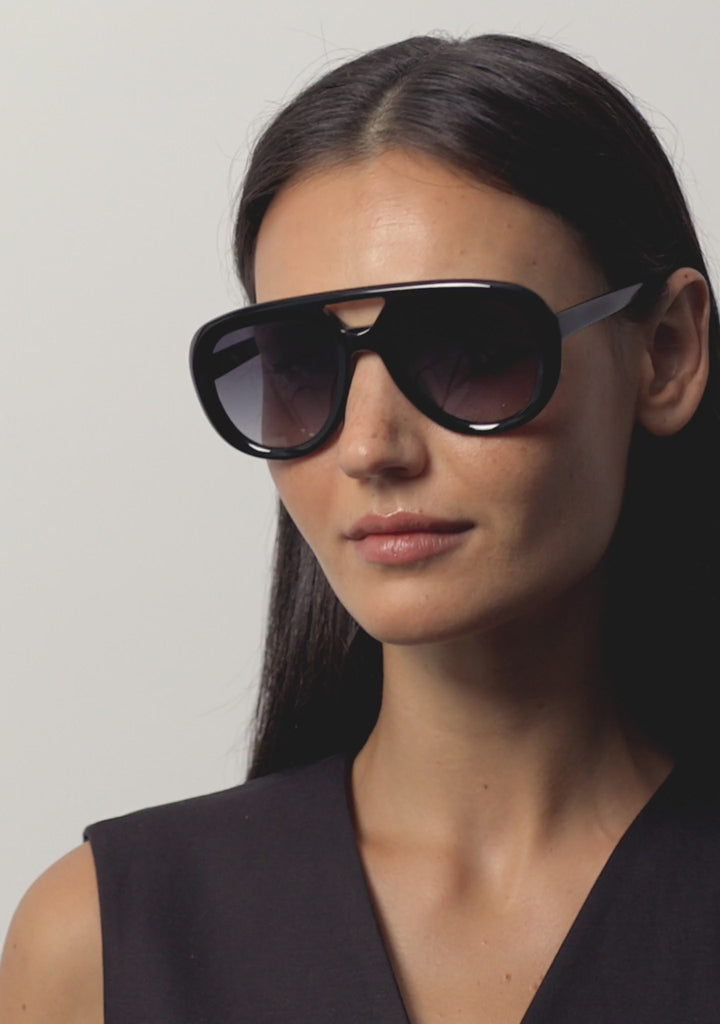 Kaleos Eyehunters - Porter Sunglasses Black