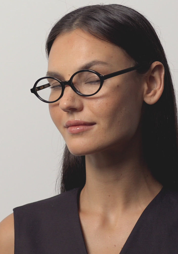 Kaleos Eyehunters - Dottie Eyeglasses Black