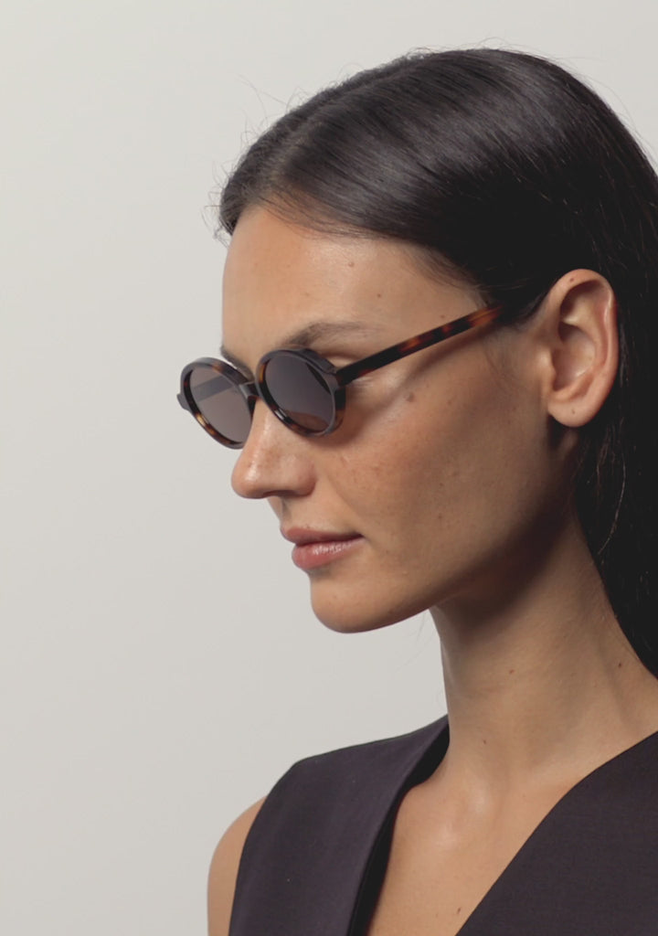 Kaleos Eyehunters - Bless Sunglasses Black with Green Photochromic Lenses