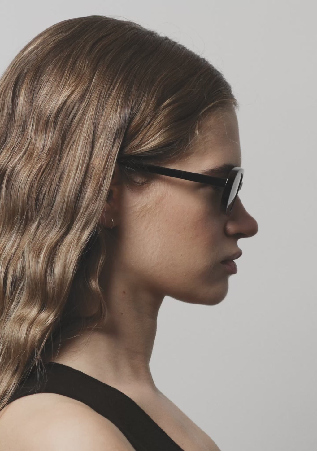 Kaleos Luxury Sunglasses. Stirling Collection. Black/Brown. Retail: $399. New! Kaleos Stirling Sunglasses | Rectangular | Kambio Eyewear main image 3