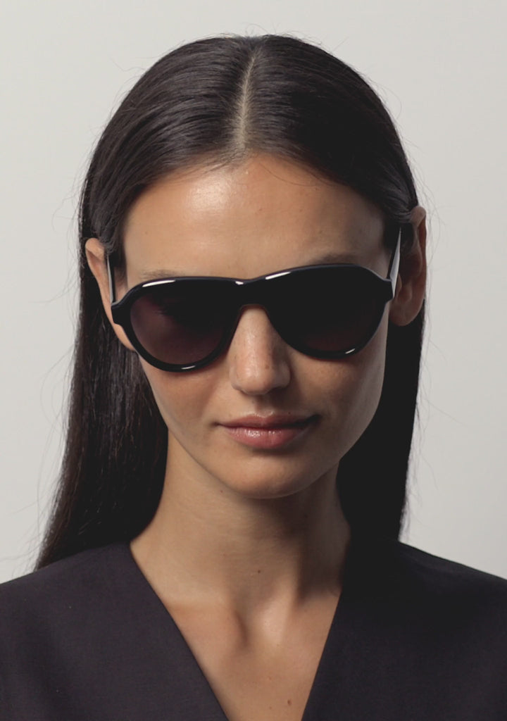 Kaleos Eyehunters - Lester Sunglasses Black