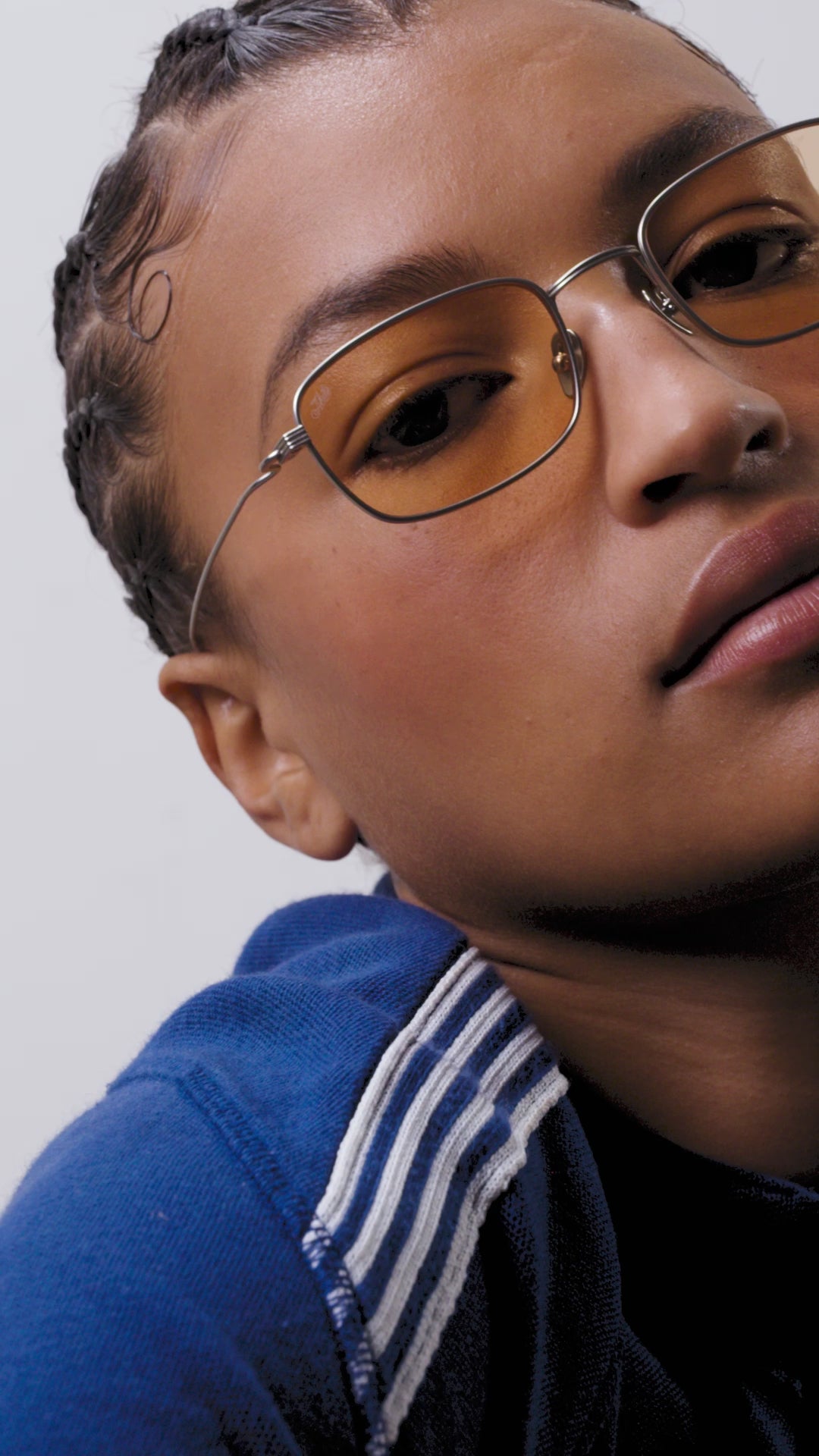 AKILA® - Grace | Rectangle Titanium Sunglasses
