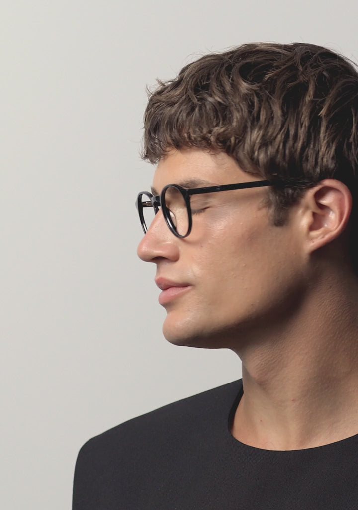 Kaleos Eyehunters - Kemp M Eyeglasses Black