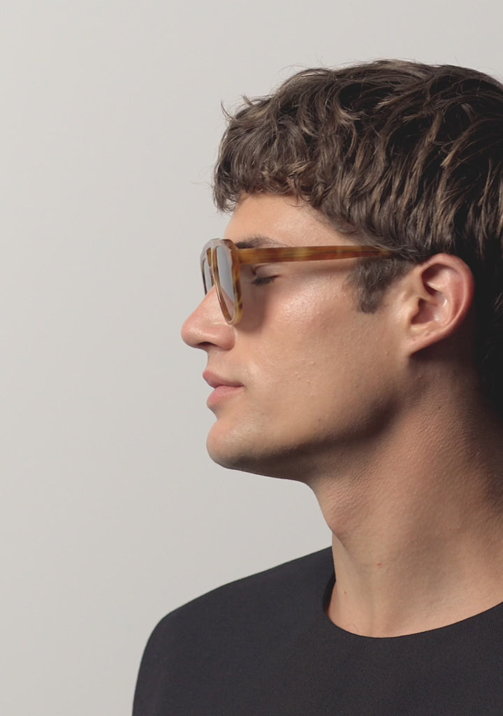 Kaleos Eyehunters - Remis Sunglasses Honey Havana