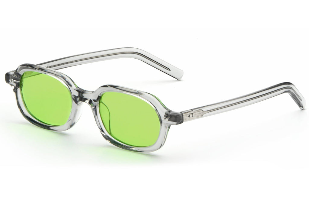 AKILA® Eyewear - Psyche Sunglasses Grey w/ Green Apple Lenses