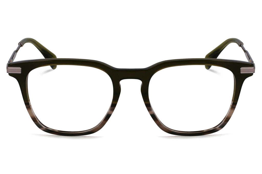 Paul Smith - Ledbury Eyeglasses Transparent Olive/Striped Olive