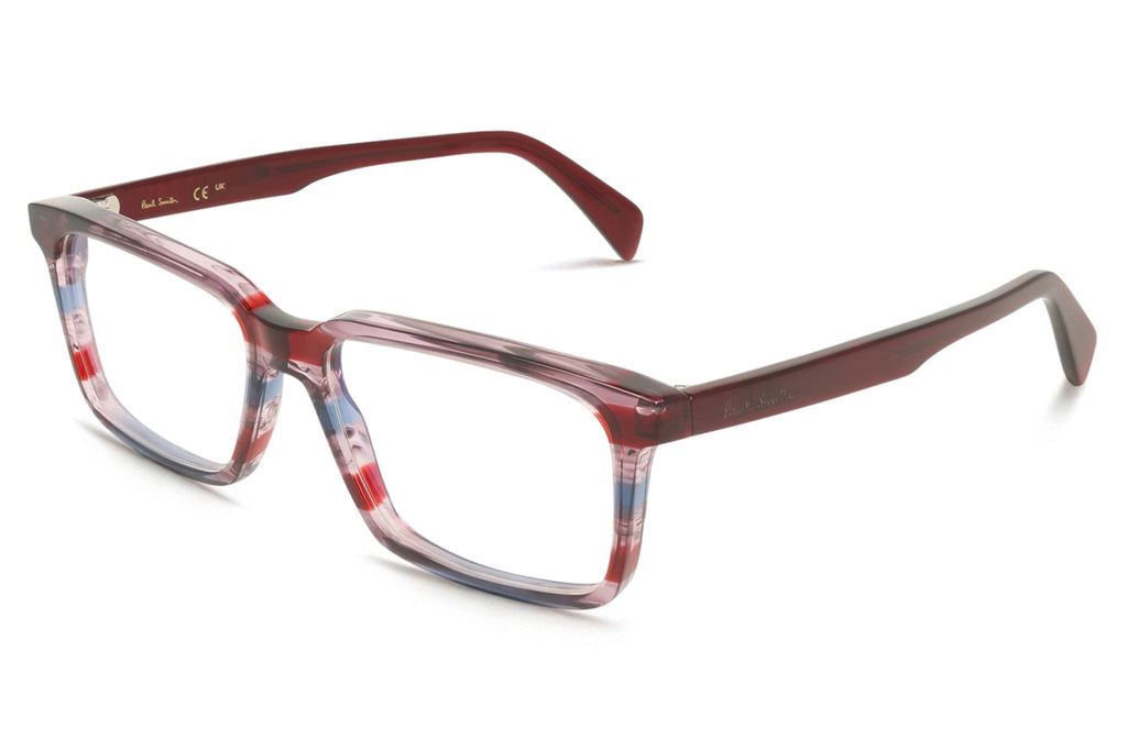 Paul Smith - Newham Eyeglasses Striped Violet/Red/Blue