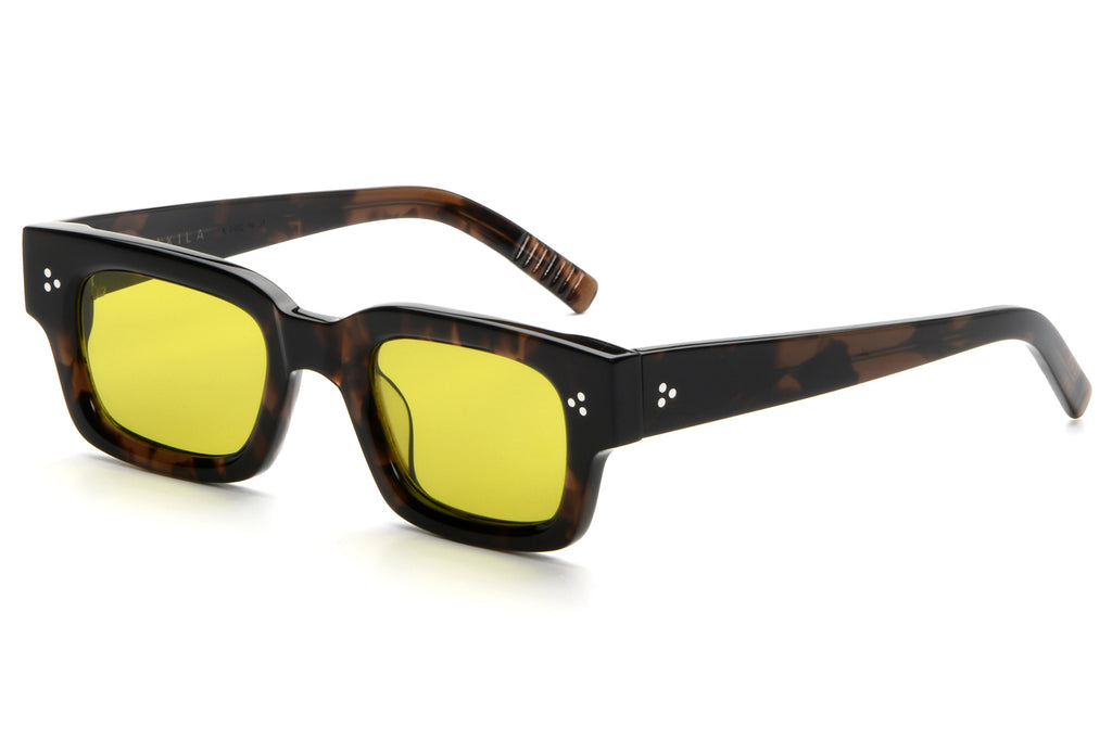 AKILA® Eyewear - Syndicate Sunglasses Tokyo Tortoise w/ Olive Lenses