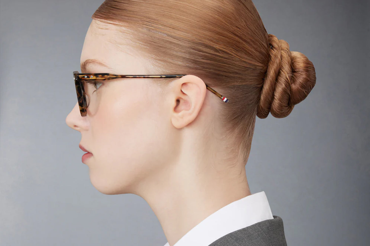 Thom Browne UEO404A | Round Pantos Optical Frame | Specs Collective
