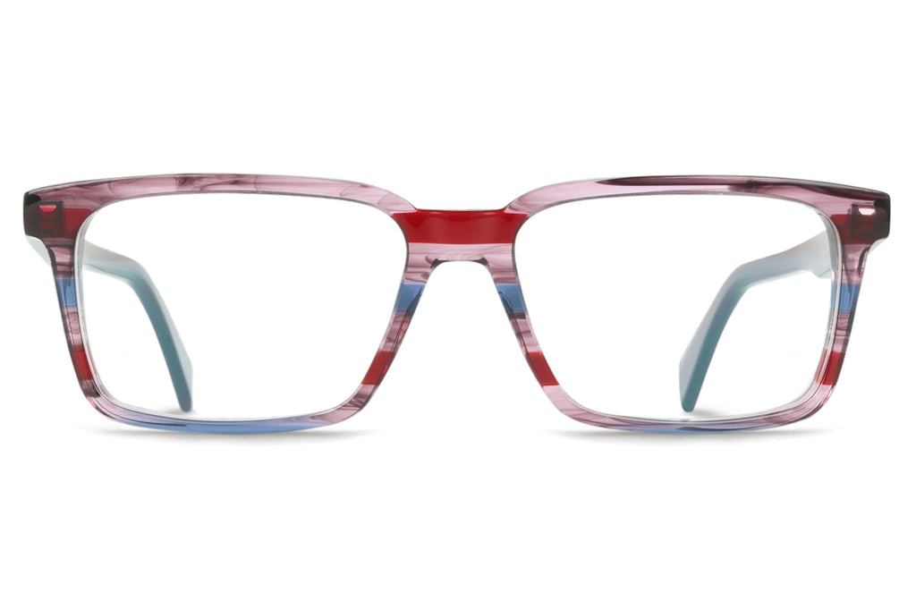 Paul Smith - Newham Eyeglasses Striped Violet/Red/Blue
