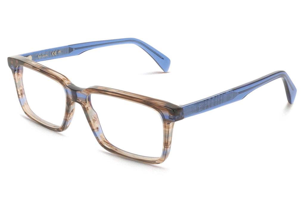 Paul Smith - Newham Eyeglasses Striped Brown/Blue